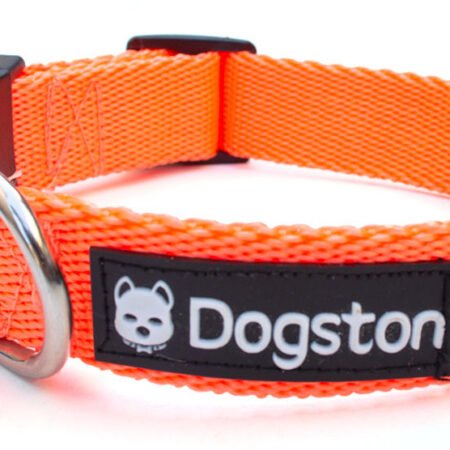 collar-liso-naranja-fluor